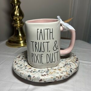 Rae Dunn Faith Trust & Pixie Dust coffee/tea mug